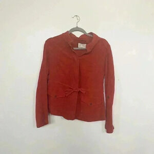 Anthropologie zip up jacket small